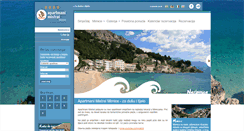 Desktop Screenshot of apartmanimimice.hr